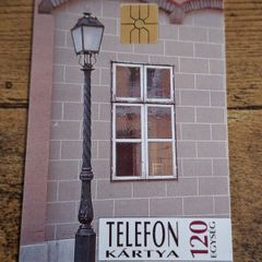 Hungary Phonecard "Budapest - Windows", used, 1993, 120 Units - free standard postage