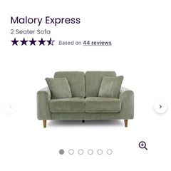 New in box Malory Express 2 seater sofa