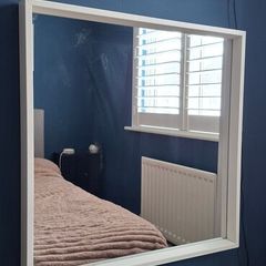 Mirror and light Ikea