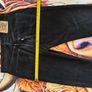 Levi's black corduroy jeans Image 3