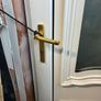 White PVC door & frame Image 4