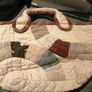 Handquilted and patchwork grab bag Image 3
