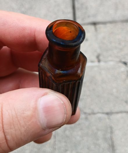 small poison bottle