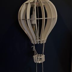 Kids light (pendant) wooden - laser cut