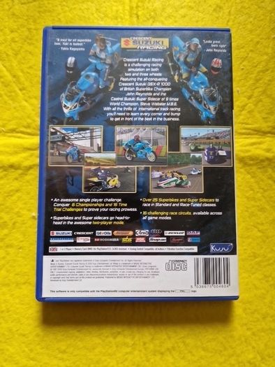 Crescent Suzuki Racing PlayStation 2 ps2 games Original