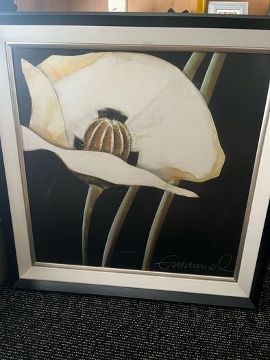 paintings and mirror