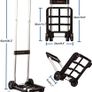 Small Lightweight & Compact Folding Travel Trolley Hand Cart. Weighs 900grams Only. Amazons Choice. Image 3
