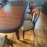 Mahogany Dining Table & 8 Chairs Image 4