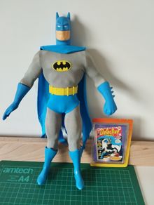 1996 like new Schwarz Exclusive The History of Batman 12in Figure