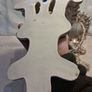 A Pair of Nineteenth Century Creamware Wall Brackets Image 9