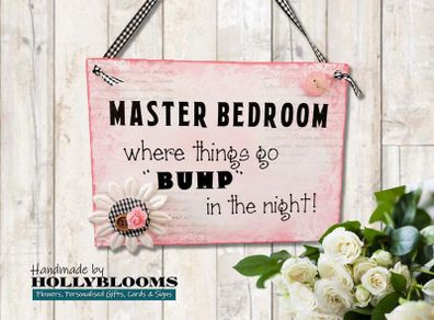 Handmade Gift/Sign - Master Bedroom
