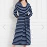 Cardigan & dress co-ord size 12 gallery navy & blue Image 3