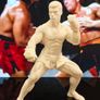 3D Printed Jean-Claude Van Damme Figurine From 80s Movie Kickboxer Image 2
