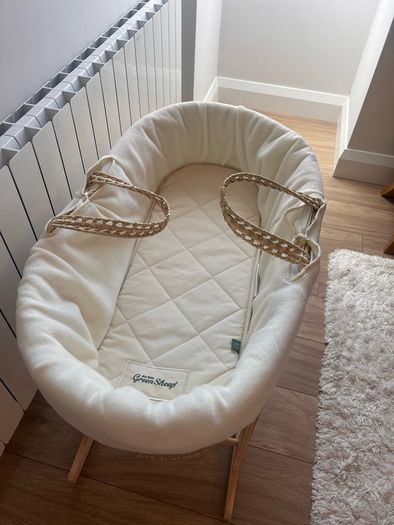 Moses basket and rocker (New)