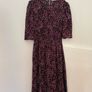 Gallery black floral dress size 14 New without tags Image 2