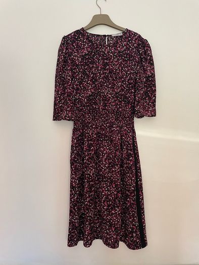 Gallery black floral dress size 14 New without tags