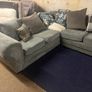Grey corner sofa Verona couch Image 2