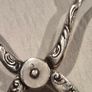 Vintage Silver or Silverplated Serving Tongs Image 6