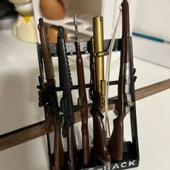 Vintage action man rifle rack
