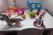 pull along educational wooden toys