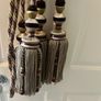 Pair of high quality tassel curtain tie backs Image 3