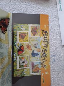 Stamps.Butterflies in original packing.2000