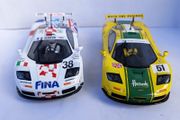 Scalextric McLaren F1 GT-R Twin Pack ( slot car 24hr gt touring endurance le mans )