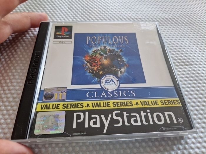 Populous PlayStation1 Ps1 PlayStation2 Ps2 Games Original