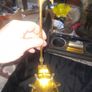 A Genuine Antique French Oil Lamp, Hanging Miners Lamp, Image 8