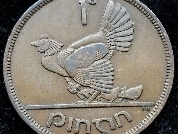 [#479] - Ireland 1940 | Irish 1d | Irish One Penny | KM.11