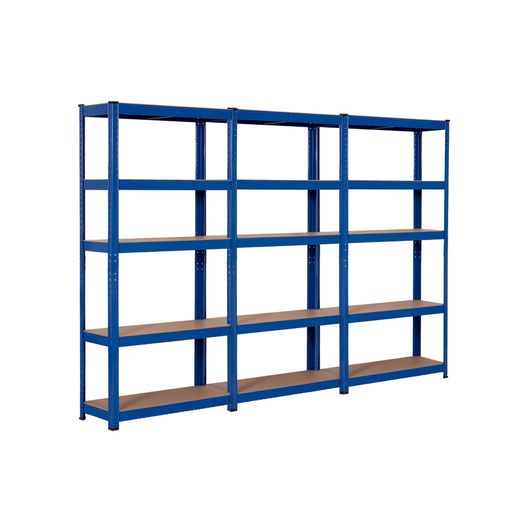 3 BAY SHELVING OFFER! | Blue | 400mm Deep (Nationwide Delivery)