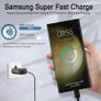 45W USB C Samsung Super Fast Charger Plug with 6.6ft USB C Cable for Samsung Galaxy S23 Ultra/S23+/S23/S22 Ultra/S22/S21 Ultra/S21/S20 Ultra/S20/Note 20/Note10 plus/Tab S8 Ultra/Tab S8+/Tab S8/Tab S7 Image 3
