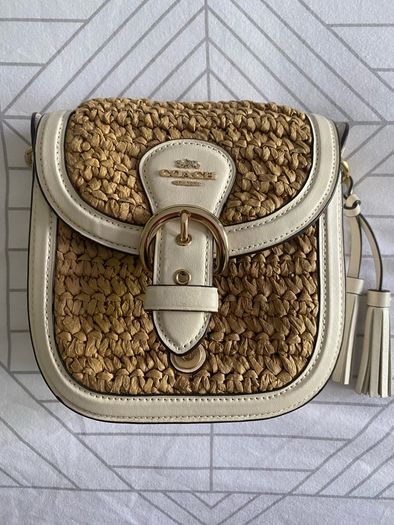 COACH Kleo 17 Signature Top Handle Crossbody Handbag