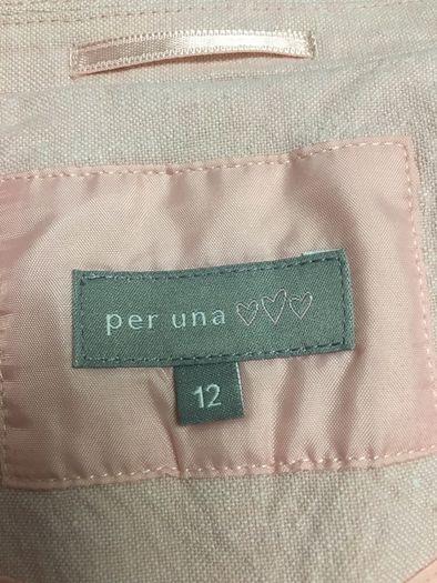 Pink Linen Blazer