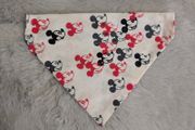 Mickey mouse dog bandana, new. Size sm-med