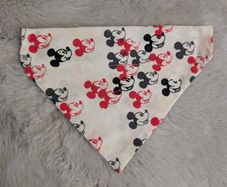 Mickey mouse dog bandana, new. Size sm-med