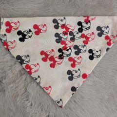 Mickey mouse dog bandana, new. Size sm-med