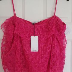 Pink tank top