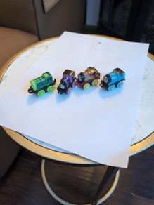 4x Thomas & Friends Minis Glow in the Dark Collection