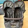 Out n about double buggy V4 double nipper Raven Black Image 8