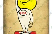 Esso oil drop Boy Classic car garage metal tin sign