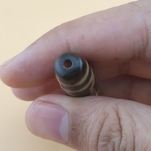 Vintage Himalayan Tibetan 4 Eyes Agate Dzi Bead Amulet
