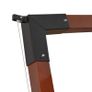 Cantilever Umbrella with Wooden Pole 400x300 cm Taupe Image 2