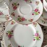 NEW Boxed Duchess English Bone China 21 Ps Tea Set "Carnation" Image 5
