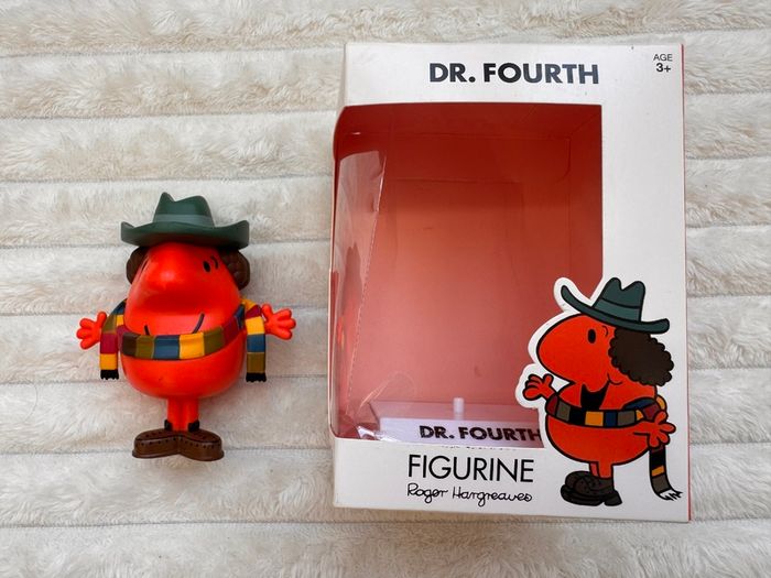 Doctor Who Dr. Fourth Figurine Roger Hargreaves Mr. Men Please see photos