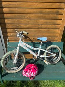 Bicycle and Helmet