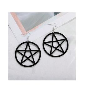 Goth Style Hoops + matching necklaces available