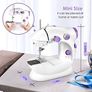 Sewing Machine, Adjustable 2-Speed Double Thread Sewing Machines,Portable Multifunctional Electric Sewing Machine for Beginners with Sewing Kit (FREE POSTAGE) Image 5