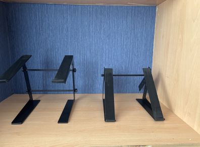 2 Millennium Laptop Stands (one missing bracket)