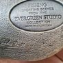 Vintage Heavy-duty Evergreen Studios Collection . Fishing Sporting Scene.very Finely Detailed. Image 2
